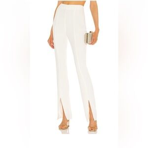 Amanda Uprichard Taryn Pants in Ivory